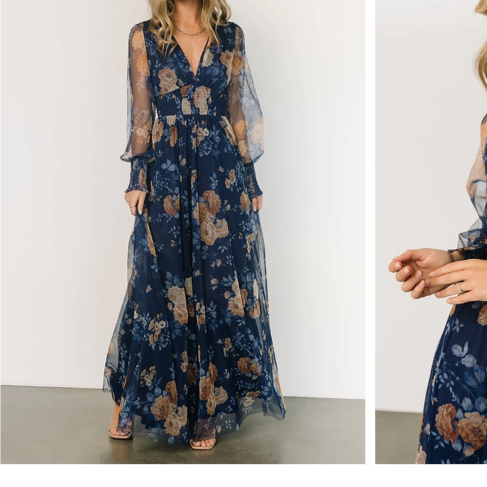 Layla Tulle Maxi Dress - NWOT